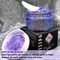 Holographic Body Glitter Gel for Body, Face, Hair and Lip Color Changing Sparkling Face Glitter Gel Mermaid Sequins Glitter Face Paint for Women Girls Music Festival Concerts Party (Purple Chameleon)